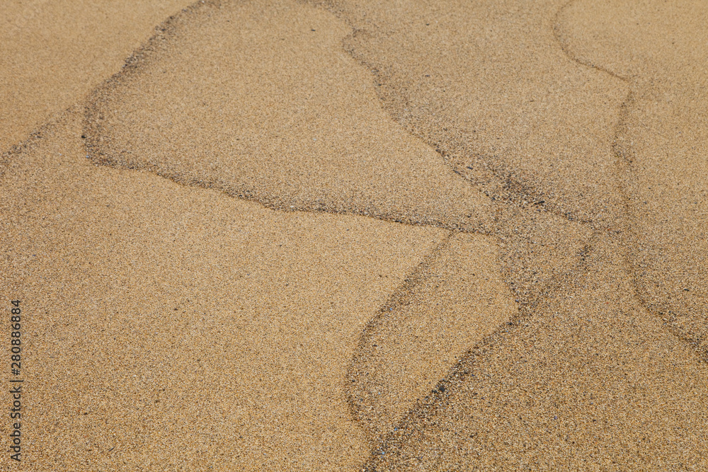 Sand Patterns (Diseños naturales en la arena). Dhail Mor Beach. Lewis ...
