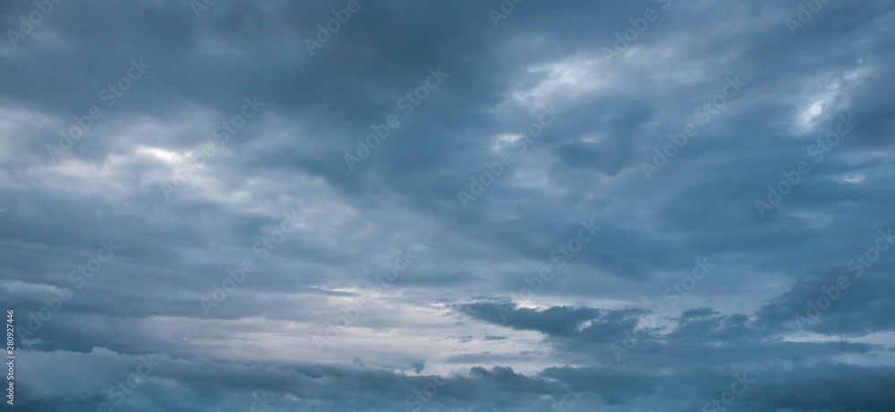 Dramatic sky with stormy clouds Stock Photo | Adobe Stock