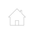 © Gunay - house icon. Element of web for mobile concept and web apps icon. Outline, thin line icon for website design and development, app development