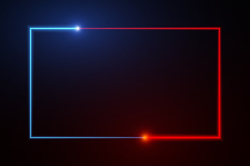 abstract seamless background blue red spectrum screens projection technology. vector illustration