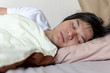 © Siriporn - close up of asian man in sleep
