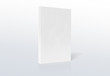 © sdecoret - Blank A4 book hardcover mockup isolated on grey 3D rendering