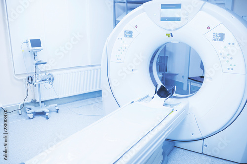 Ct Computed Tomography Scanner In Hospital Laboratory Exam
