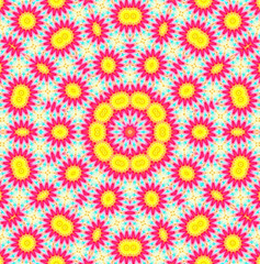 Bright abstract pattern