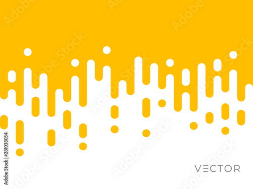 Cuadros en Lienzo Line transition pattern background, abstract irregular geometric texture