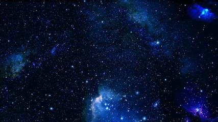 Wall Mural - Moving forward in space