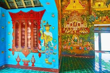 Poster - In Sao Inthakin, Wat Chedi Luang, Chiang Mai, Thailand