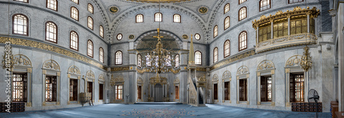 Photo View of Nusretiye Mosque in Istanbul Turkey