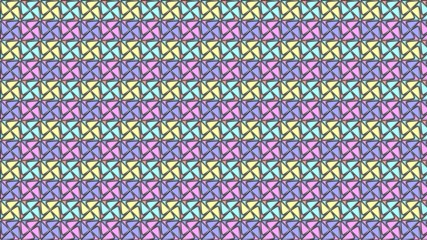 Sticker - seamless geometric pattern