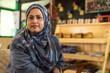 © Bisual Studio/Stocksy - Muslim woman in a cafe