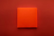 © ChaoShu Li/Stocksy - Orange box against orange background