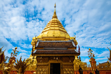 Phrathat Doi Suthep temple in Chiangmai province