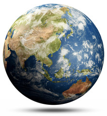 Wall Mural - planet earth globe - south-east asia