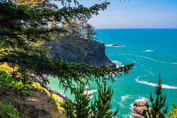 Wall Mural - Beautiful Morning Along the Oregon Coast 