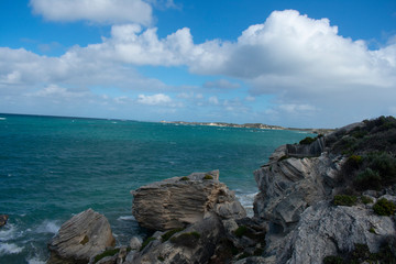 sea and rocks