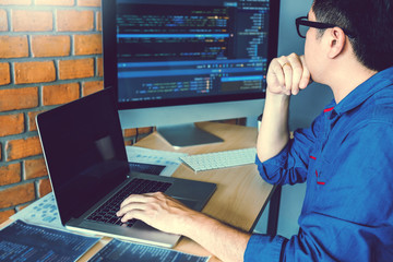 developing programmer development website design and coding technologies working in software company