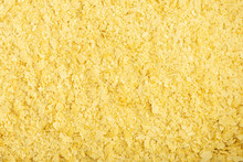 Closeup Of Nutritional Yeast Flakes