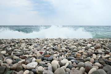 Wall Mural - Pebble beach