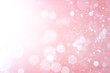 © zodar - Abstract Pink bokeh defocus glitter blur background.