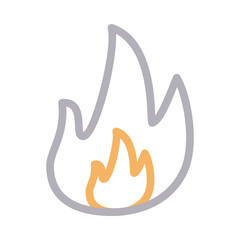 Sticker - flame