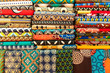 © eunikas - Plenty of colorful african fabrics