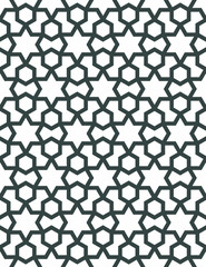 Wall Mural - Background with seamless pattern in islamic style