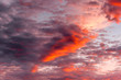 © alpegor - Dramatic colourful cloudy sky at sunset