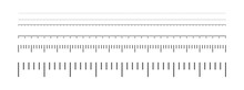 Markup For Rulers In Different Scales.