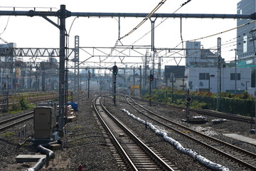 Wall Mural - Railway in Tokyo (chuo Line)