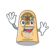 Sticker - Waving egg slicer in the character drawer