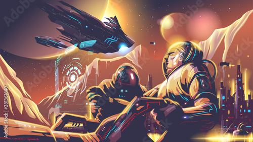 Futuristic mining industry ...