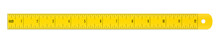 Engineer Or Architect Plastic Drafting Ruler With An Imperial Units Scale.