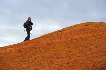 Poster - Frédéric sur la dune