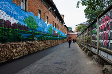 Art Quarter On The Territory Of The Former Winery Moscow Russia