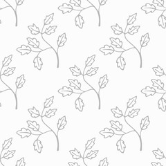  abstract floral seamless pattern with leaves