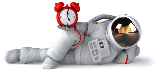 Wall Mural - Fun astronaut - 3D Illustration