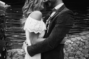 Wall Mural - beautiful wedding couple