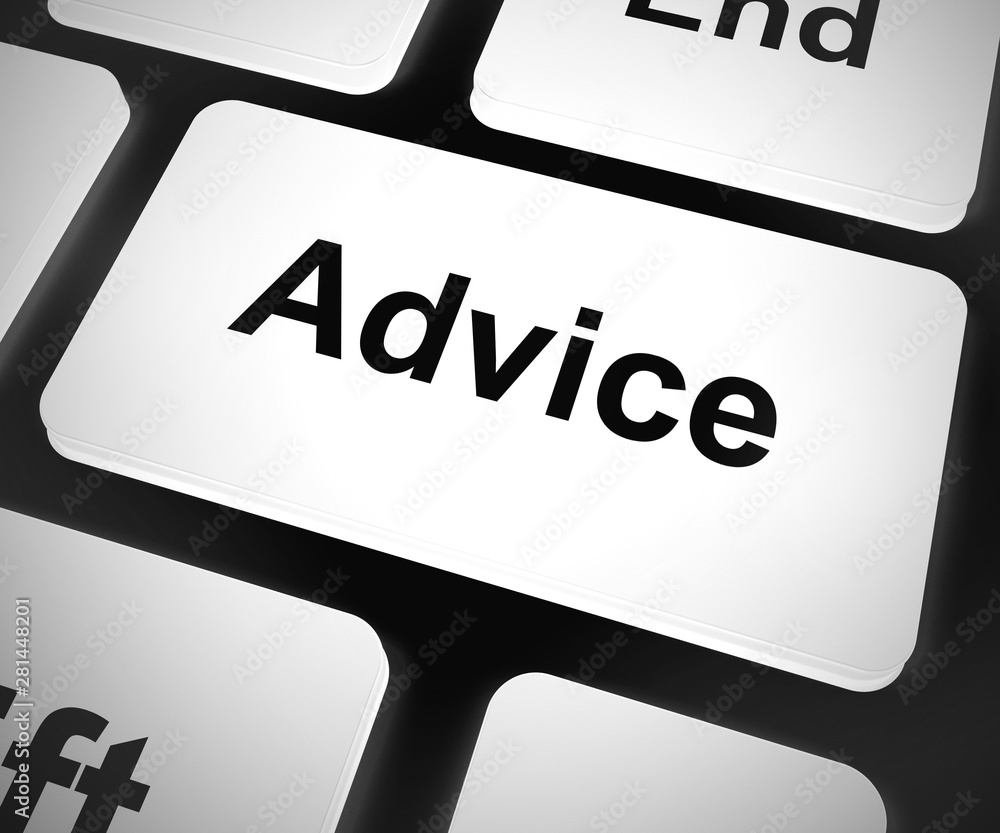 Advice and guidance concept icon showing tips and tricks help - 3d ...