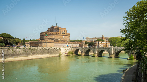 Chateau Saint Ange Pont Rome Stock Photo Adobe Stock Chateau Saint Ange Pont Rome Stock Photo Adobe Stock