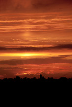 Zonsondergang Den Hoorn Texel (Sunset Den Hoorn Texel)