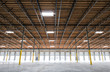 © Mint Images - Interior view of empty warehouse