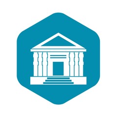 Wall Mural - Colonnade icon. Simple illustration of colonnade vector icon for web