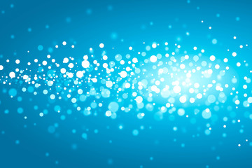 blue abstract bokeh background design