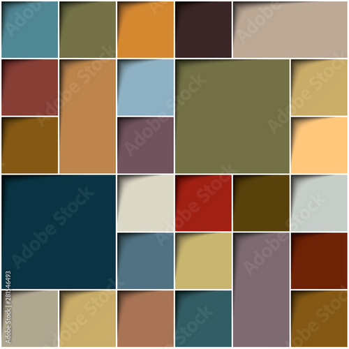 Dekoracja na wymiar  kwadratowy-kolor-tla
