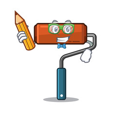 Poster - Student paint roller in the mascot shape