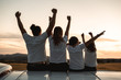 © Rafa - Happy family having fun and smiling outdoors