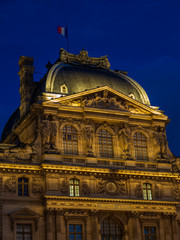 Fototapete - The Louvre in Paris France