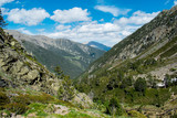 Fototapeta Kuchnia - Beautiful landscape mountains in summer at Parc Natural del Comapedrosa, Andorra
