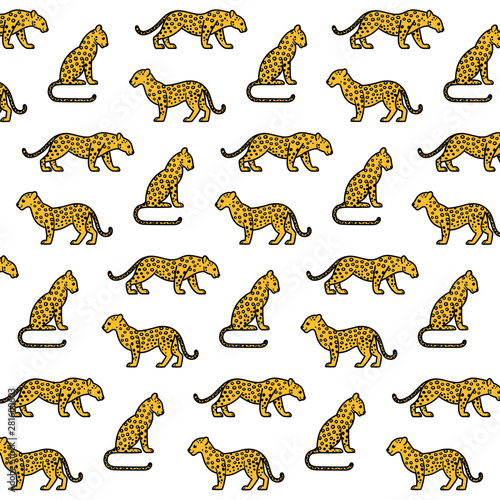 Cartoon Leopard Simple Trendy Pattern With Leopard Cartoon Flat Vector Illustration For Prints Clothing Packaging And Postcards Buy This Stock Vector And Explore Similar Vectors At Adobe Stock Adobe Stock Affordable and search from millions of royalty free images, photos and vectors. cartoon leopard simple trendy pattern