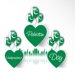 Canvas Print - Pakistan Independence Day